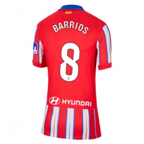 Atletico Madrid Pablo Barrios #8 Replika Hjemmebanetrøje Dame 2024-25 Kortærmet